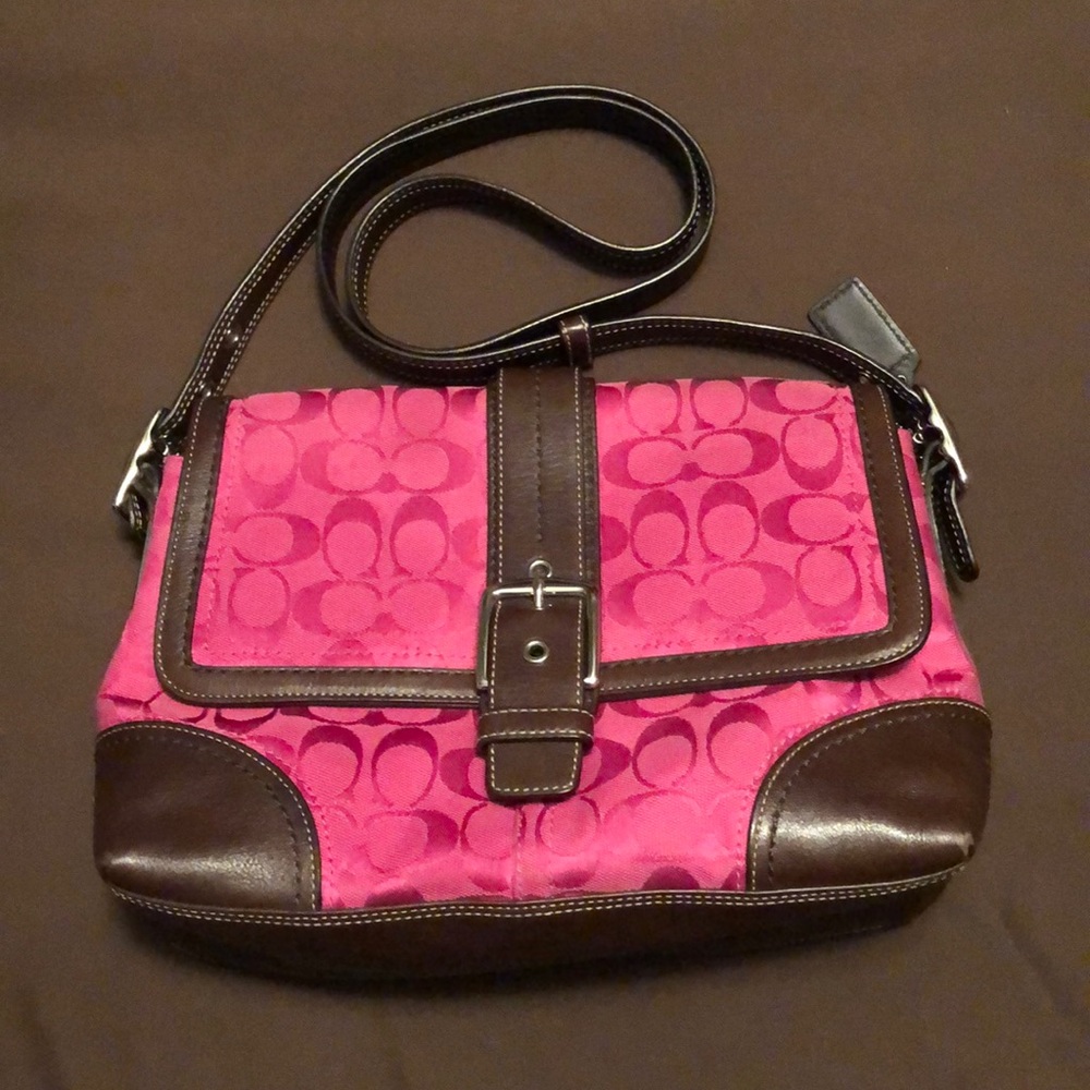 Coach Hot Pink Handbag